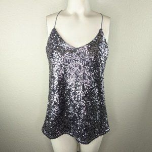 NWT Express Sequin Cami Women's Cami Women's Tank Sequin Tank Express Cami S/P